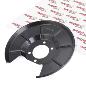 Image of METZGER Brake Disc Back Plate 6115261 Rear Brake Disc Back Protection Plate,Rear Brake Disc Cover Plate FORD,MONDEO IV Turnier (BA7)
