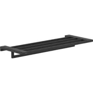 image of Hansgrohe AddStoris Towel Rack Matt in Black Metal