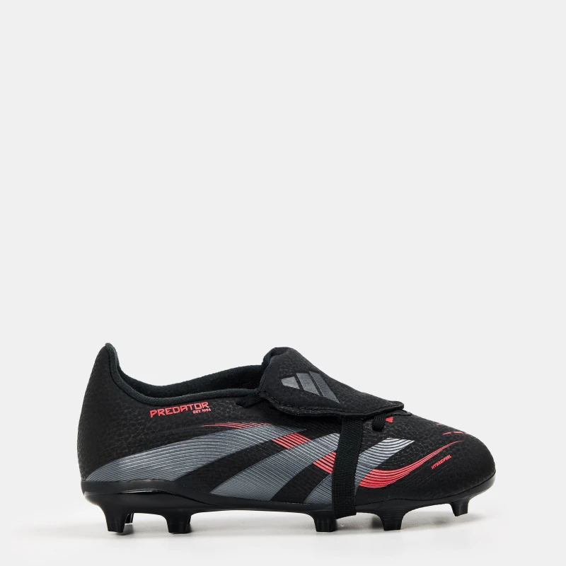 Image of adidas Predator League Fold-Over Tongue Childrens Firm Ground Football Boots Firm Ground Football Boots C11 (29) Black 08047403110