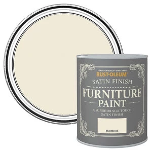 image of Rust-Oleum Satin Furniture Paint 750ml - Shortbread