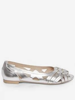 image of Dorothy Perkins Wide Fit Pearlene Pump - Silver