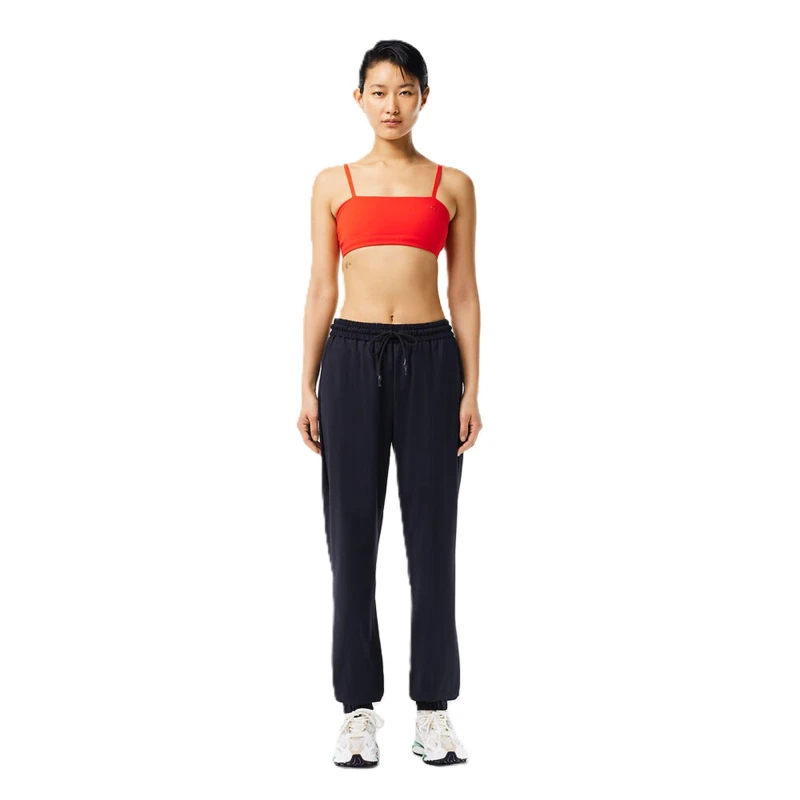 Image of Lacoste Womens Closed Hem Fleece Joggers Abysm female 6 (34)