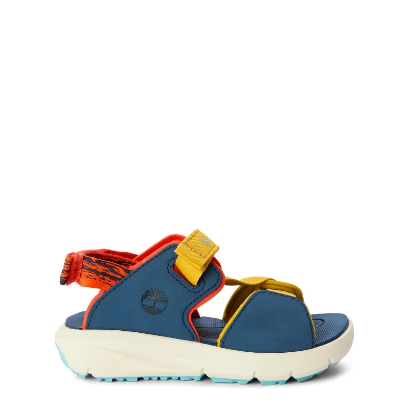 Image of Timberland Unisex Kids Backstrap Dune Flat Sandals Med Ylw Webbing unisex C6 (23.5)