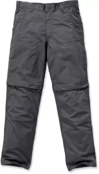 image of Carhartt Force Extremes Rugged Zip Off Pants, grey, Size 30, grey, Size 30