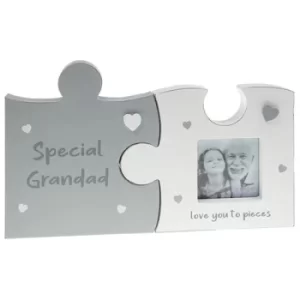 Image of Jigsaw Words Photoframe Grandad