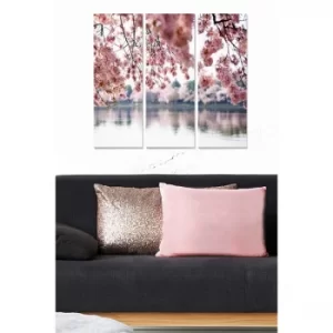 Image of MDF102307675 Multicolor Decorative MDF Painting (3 Pieces)