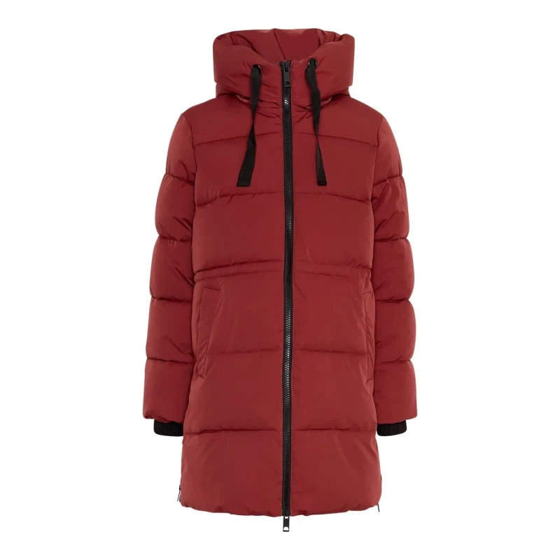 Image of moss copenhagen Womens down jacket Moss Copenhagen Mola Pavinaria Rouge Female XS/S