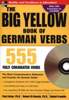 Image of The Big Yellow Book of German Verbs by Paul Listen Book