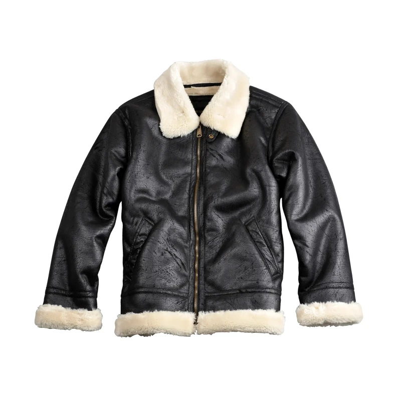 Image of alpha industries Jacket Alpha Industries B3 FL Noir Male M