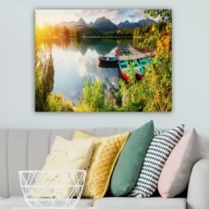 Image of 339495617_70100 Multicolor Decorative Canvas Painting
