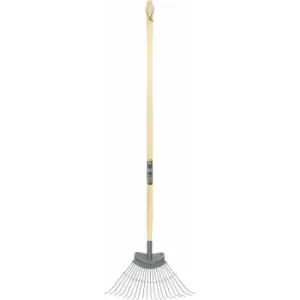 Kew Gardens Carbon Steel Heavy Duty Lawn Rake 1.3m