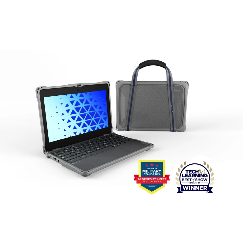 Image of Back to the Office MAXCases Extreme Shell-F3 for Asus Models CR1204CG/FG & BR1204FG/CR1104FG 12.2" (Gray) ASESF31204GRY