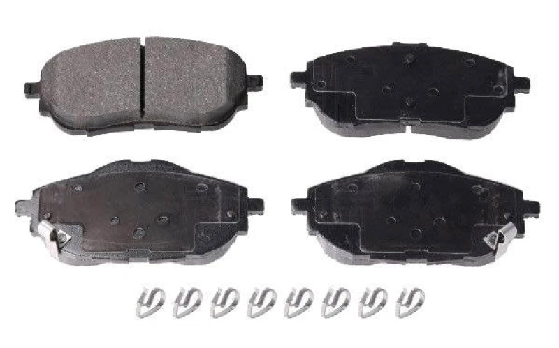 Image of Blue PRINT ADT342198 Brake pad set Front Axle, with acoustic wear warning Brake Pad Set,disc brake (402)
