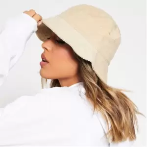 image of I Saw It First Cord Bucket Hat - Cream