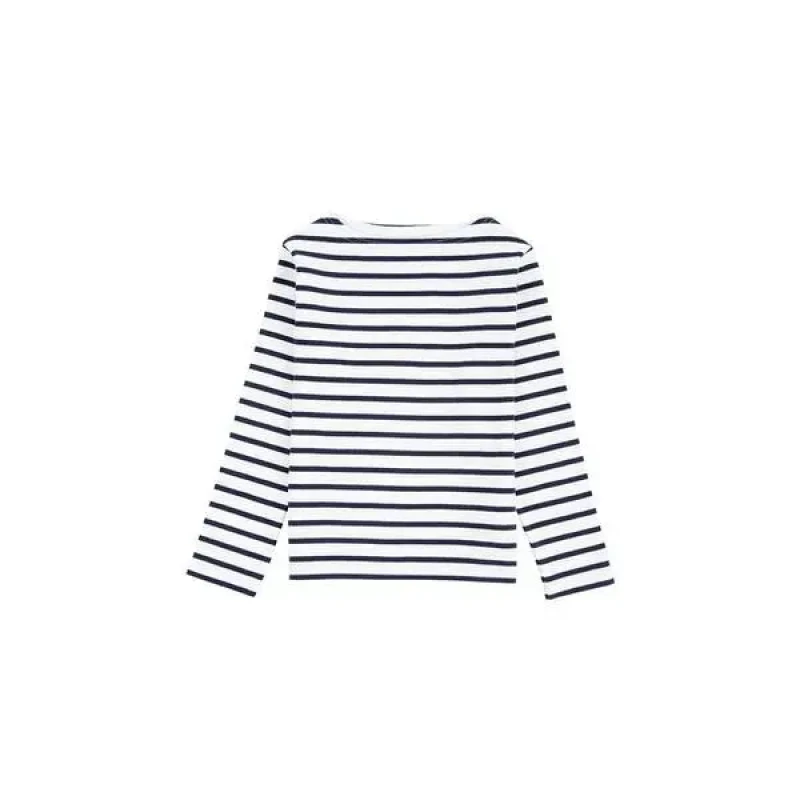 Image of Armor-Lux T-Shirt mariniere child Armor-Lux loctudy Blanc Unisex 12 ans