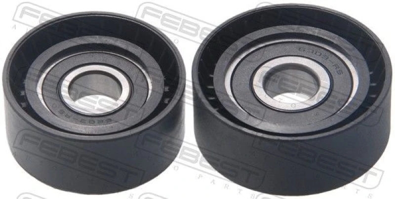 Image of FEBEST 1987-F20-KIT Tensioner Pulley Tensioner Pulley,v-ribbed belt (310)
