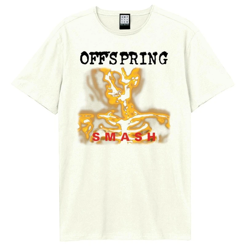 Image of Amplified Amplified Men Smash Offspring T-Shirt in White Size: X-Small White XS Male 5063693885410