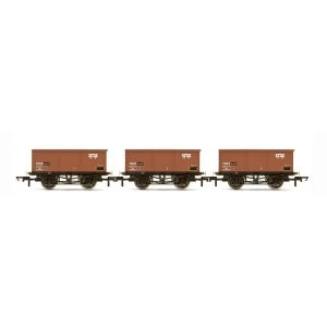 Image of Hornby BR 27T MSV Iron Ore Tipplers three pack Era 7 Model Train