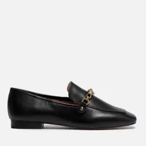 Image of Guess Marta Embellished Leather Loafers - UK 3