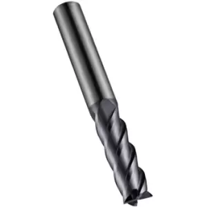 S217 3.00MMX6.00MM Carbide 4 Flute Long Series End Mill - AlTiN Coated