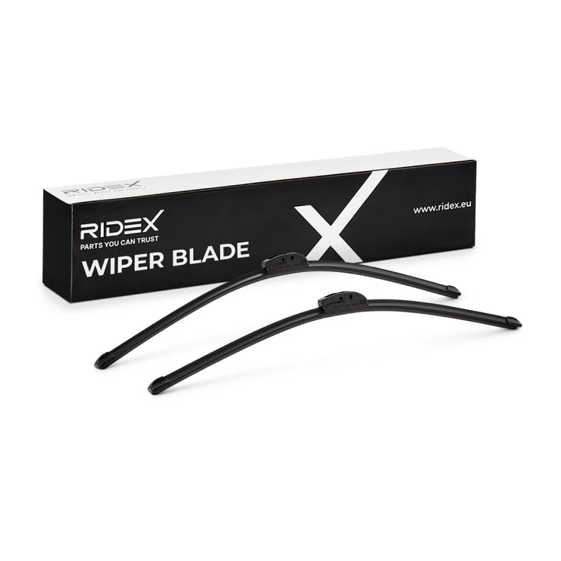 Image of RIDEX 298W17278 Wiper blade Front, 650mm Wiper Blade (298)