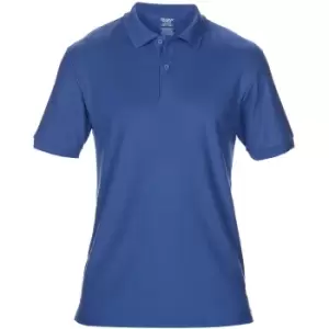 image of Gildan Mens DryBlend Adult Sport Double Pique Polo Shirt (XL) (Royal)