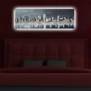 Image of 3090DACT-26 Multicolor Decorative LED Lighted Canvas Painting