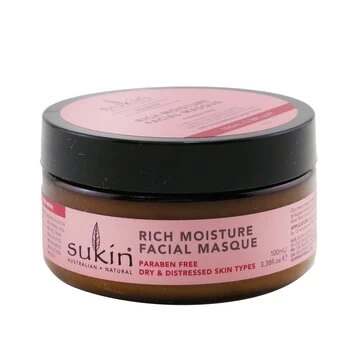 image of SukinRosehip Rich Moisture Facial Masque (Dry & Distressed Skin Types) 100ml/3.38oz