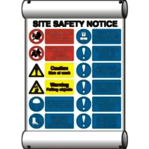 Image of Composite Site Safety Notice - FMX (800 x 600mm)