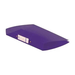 Image of Elba Snap A4 Ring Binder Polypropylene 2 O Ring 25mm Purple Pack of 10