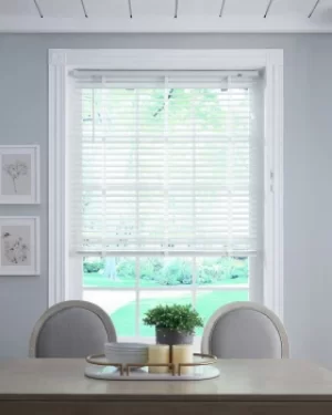 image of 50MM WOOD BLIND White 100 130.