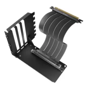Image of Antec 200mm PCIe 4.0 Riser Cable with Bracket 180° Mount Black