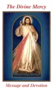 Image of divine mercy message and devotion