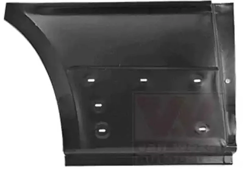 Image of VAN WEZEL 4394142 Arch Trims Right Rear Sidewall (901)