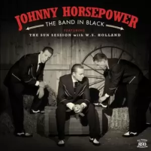 image of The Band in Black by Johnny Horsepower CD Album