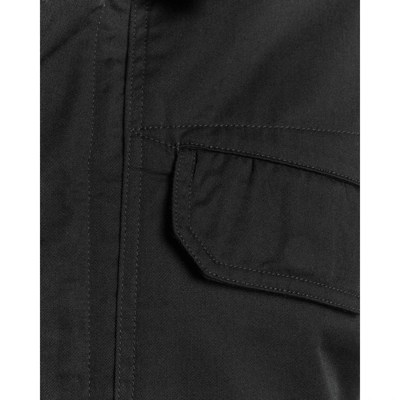 Image of Lyle and Scott Mens Overshirt Jet Black male XS