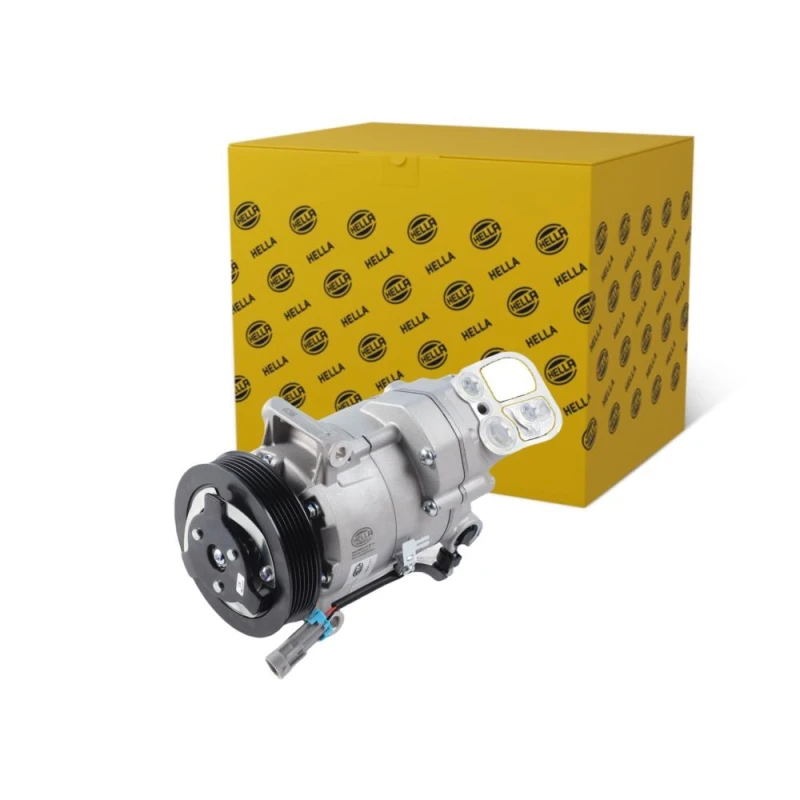 Image of HELLA Air conditioning compressor HELLA 8FK 366 200-431