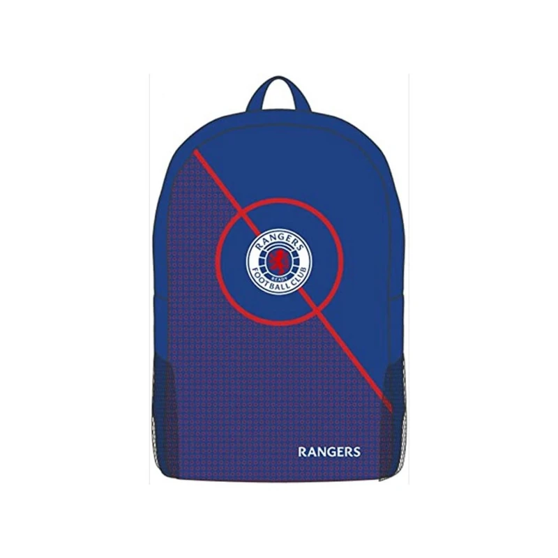 Image of Rangers Mens Centre Spot Crest Backpack in Blue Blue Male