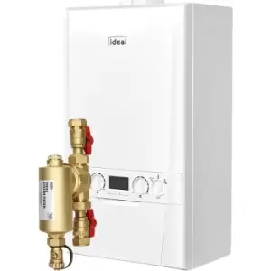 Image of Ideal Boilers Ideal Logic Max Combi Boiler 30kW in White Brass