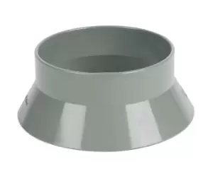 image of Floplast Ring Seal Soil Grey Weathering Collar, (Dia)110mm