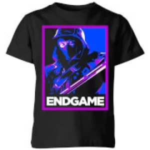 image of Avengers Endgame Ronin Poster Kids T-Shirt - Black - 11-12 Years