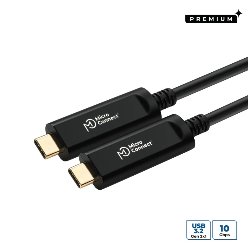 Image of Microconnect MC-USB3.1C15OP USB cable USB 3.2 Gen 2 (3.1 Gen 2) 15 m U