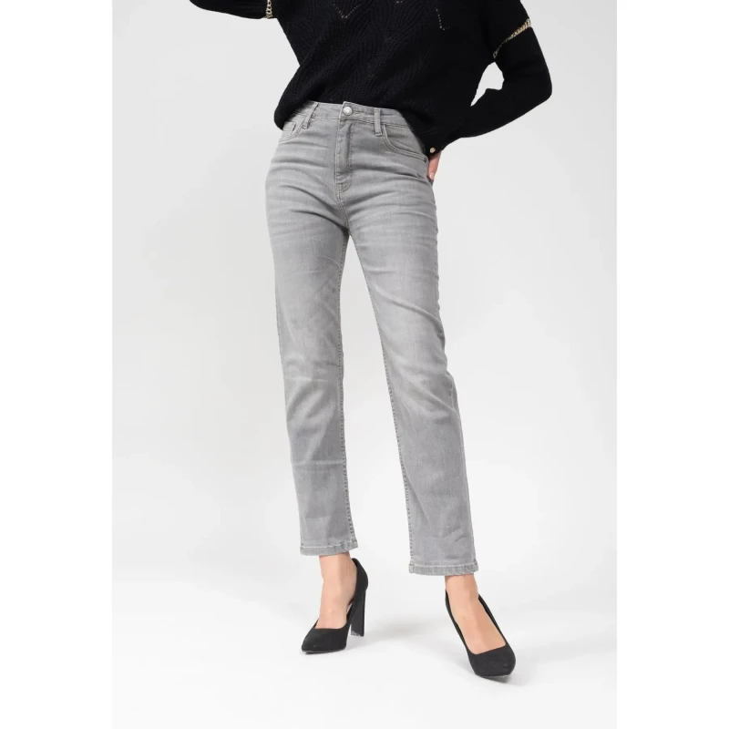 Image of Deeluxe Womens jeans Deeluxe miria Gris Female 34
