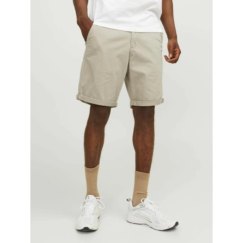 Image of jack & jones Bowie Regular Fit Shorts Cream Cotton XS