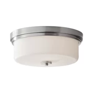 Image of Kincaid Traditional 2 Light Flush Light Polished Chrome