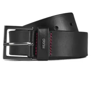 Image of Hugo Leather Belt - Black