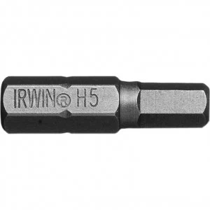 image of Irwin Hexagon Screwdriver Bit Hex 4mm 25mm Pack of 10