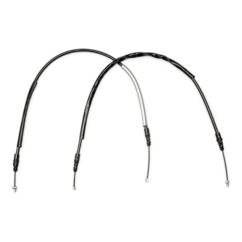 Image of RIDEX 124C1253 Brake Cable Right, 770mm Cable,parking brake (124)