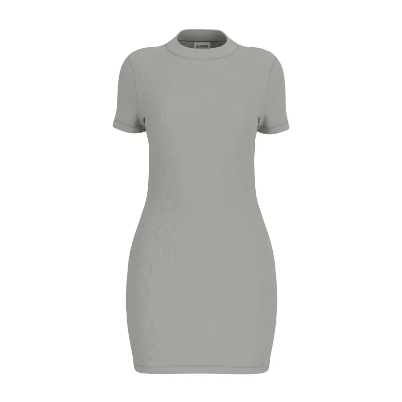Image of Guess Velvet dress For Her Guess Paulina Gris Female S
