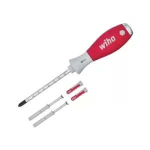 Image of Dowel racket set SoftFinish with dowels (41289), 5 pcs., drill-free dowel, dowel drilling support, for driving dowel rackets , 1x dowel racket